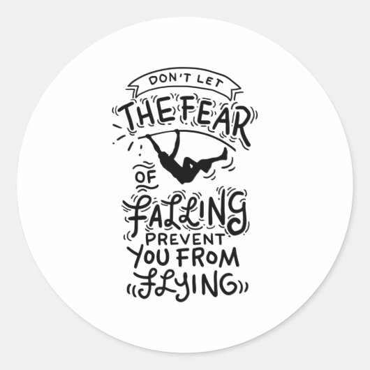 Pole Vault-pool vaulting Ronde Sticker (Voorkant)