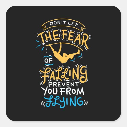 Pole Vault-pool vaulting Vierkante Sticker (Voorkant)