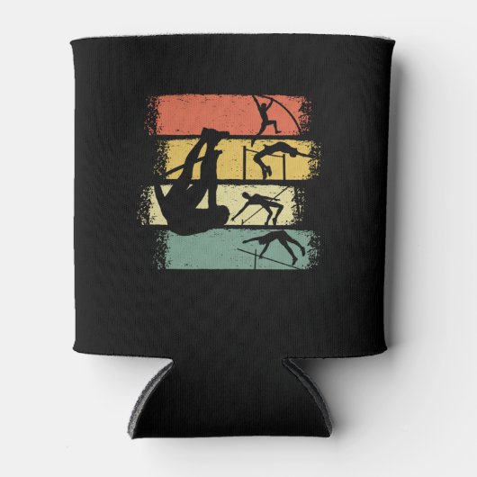 Pole Vault Retro Blikjeskoeler (Voorkant)