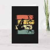 Pole Vault Retro  Kaart (Voorkant)