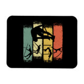 Pole Vault Retro Magneet (Horizontaal)