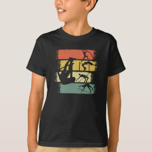 Pole Vault Retro  T-shirt