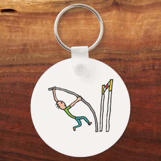 Pole Vault Sleutelhanger (Voorkant)