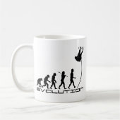 Pole Vault Sport Evolution Art Koffiemok (Links)