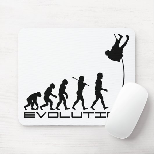 Pole Vault Sport Evolution Art Muismat (Met muis)