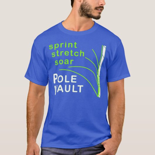 Pole Vault T-shirt (Voorkant)