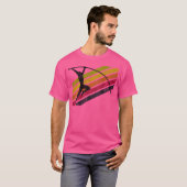Pole Vault T-shirt - Fun Pole Vaulling Shirt voor (Voorkant volledig)