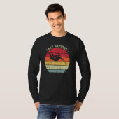 Pole Vault vervormde look-puls T-shirt (Voorkant volledig)