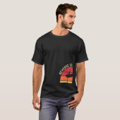 Pole Vault vervormde look-puls T-shirt (Voorkant volledig)