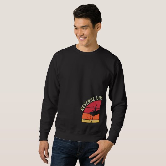 Pole Vault  vervormde look-puls Trui (Voorkant volledig)