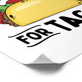 Pole Vault voor tacos Poster (Hoek)