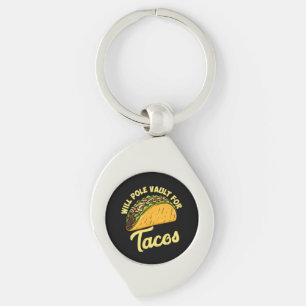 Pole Vault voor tacos Sleutelhanger