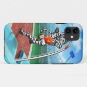 Pole Vault Zebra Case-Mate iPhone Case (Achterkant (horizontaal))