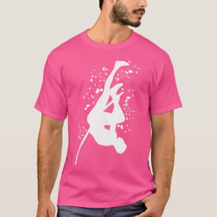 Pole Vaulter Colorsplash Pole Jump Atleet Kinder P T-shirt