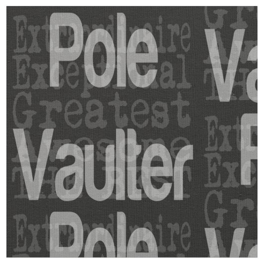 Pole Vaulter Extraordinaire Stof (Close Up)