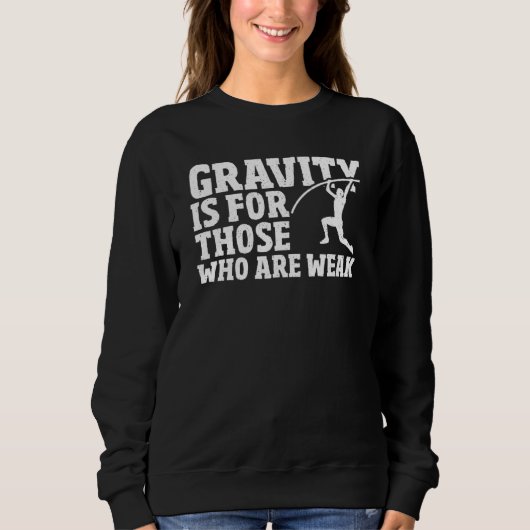 Pole Vaulter Pole Vaulting Jumper Pole Vault Trui (Voorkant)