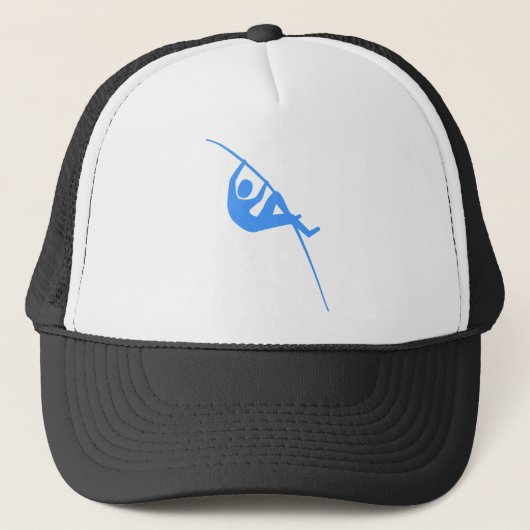 Pole Vaulting - Baby Blue Trucker Pet (Voorkant)