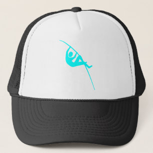 Pole Vaulting - Cyaan Trucker Pet