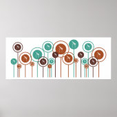 Pole Vaulting Daisies Poster (Voorkant)