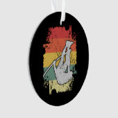 Pole Vaulting Design voor een pooldraagtas Ornament (voorkant)