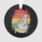 Pole Vaulting Design voor een pooldraagtas Ornament (voorkant)