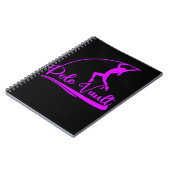 Pole Vaulting Girl Pole Vault Athlete Notitieboek (Linkerzijde)