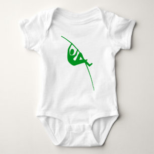 Pole Vaulting - Grijs Groen Romper