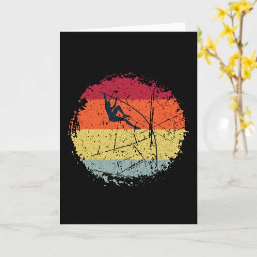 Pole Vaulting  Kaart (Gele Bloem)