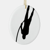 Pole Vaulting Keramisch Ornament (Rechts)