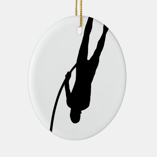 Pole Vaulting Keramisch Ornament (Rechts)