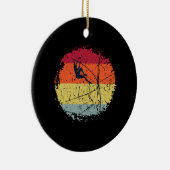 Pole Vaulting  Keramisch Ornament (Rechts)