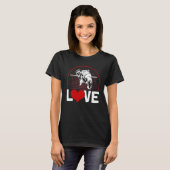 Pole Vaulting Love Pole Vault T-shirt (Voorkant volledig)