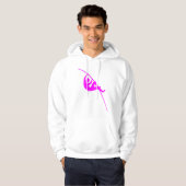 Pole Vaulting - Magenta Hoodie (Voorkant volledig)