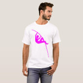 Pole Vaulting - Magenta T-shirt (Voorkant volledig)