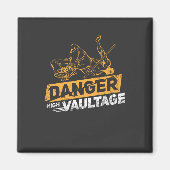 Pole Vaulting Magneet (Voorkant)