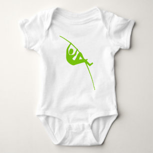 Pole Vaulting - Martian Green Romper