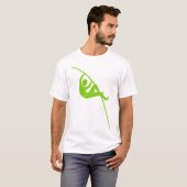 Pole Vaulting - Martian Green T-shirt (Voorkant volledig)