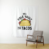 Pole Vaulting - Pole Vault voor taco's Wandkleed (In situ)
