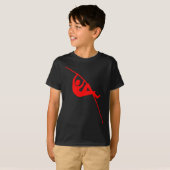 Pole Vaulting - Red T-shirt (Voorkant volledig)