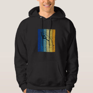Pole Vaulting Retro Hoodie