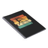 Pole Vaulting Retro Notitieboek (Rechterzijde)
