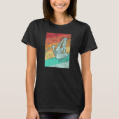 Pole Vaulting  Retro T-shirt (Voorkant)