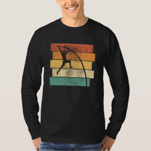 Pole Vaulting Retro T-shirt