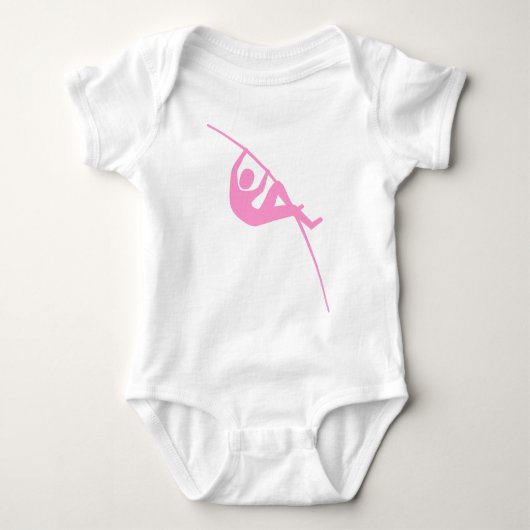 Pole Vaulting - Roze Romper (Voorkant)