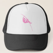 Pole Vaulting - Roze Trucker Pet (Voorkant)