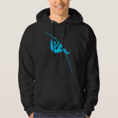 Pole Vaulting - Sky Blue Hoodie (Voorkant)