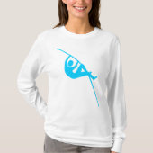Pole Vaulting - Sky Blue T-shirt (Voorkant)