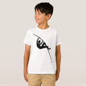 Pole Vaulting - zwart T-shirt (Voorkant volledig)