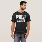 Pole Whisperer Pole Vault T-shirt (Voorkant volledig)