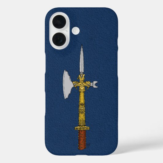 Poleaxe of Edward IV Hoesje-Mate iPhone Case (Achterkant)